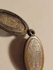 Vintage O Mary Conceived Without Sin  and Jesus with halo. double pendant — photo 7
