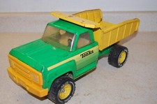 Tonka Dump Truck Green and Yellow