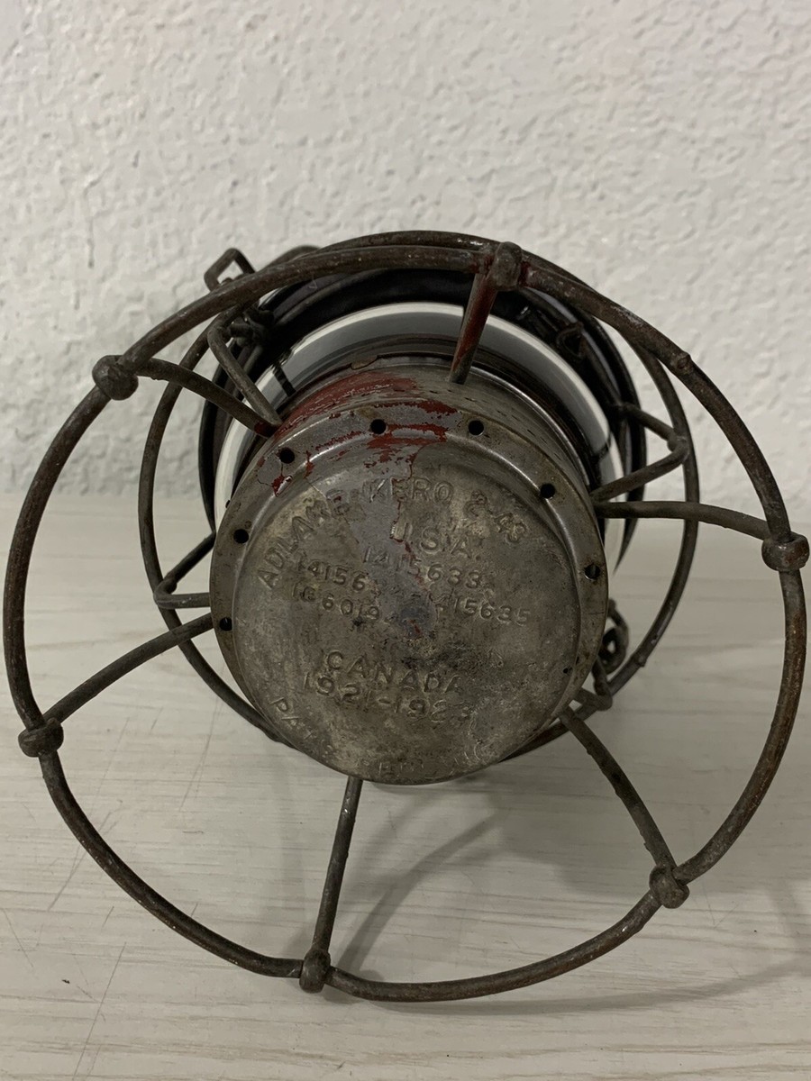 Antique Adlake Kero Railroad Lantern 2-43 Adams & Westlake Antique Adlake Kero Railroad Lantern 2-43 Adams & Westlake