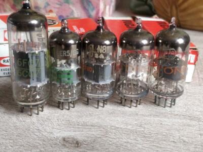 6FQ7 / 6CG7 6ER5/GG 6LN8 / LCF80 6JU8A 6LJ8 VACUUM TUBE LOT ZENITH