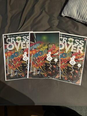 Crossover #9 Variant David Rubin Cover Image Anti Hero Gallery +  VIRGIN VARIANT