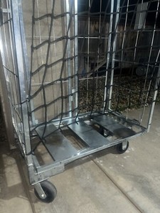 Utility Trolly Package Handling Restocking Cart Warehouse Commercial Equipment