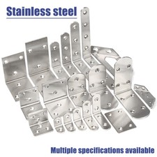 Stainless Steel Corner Brace Joint Angle Brackets Bent L Brackets multifunctio