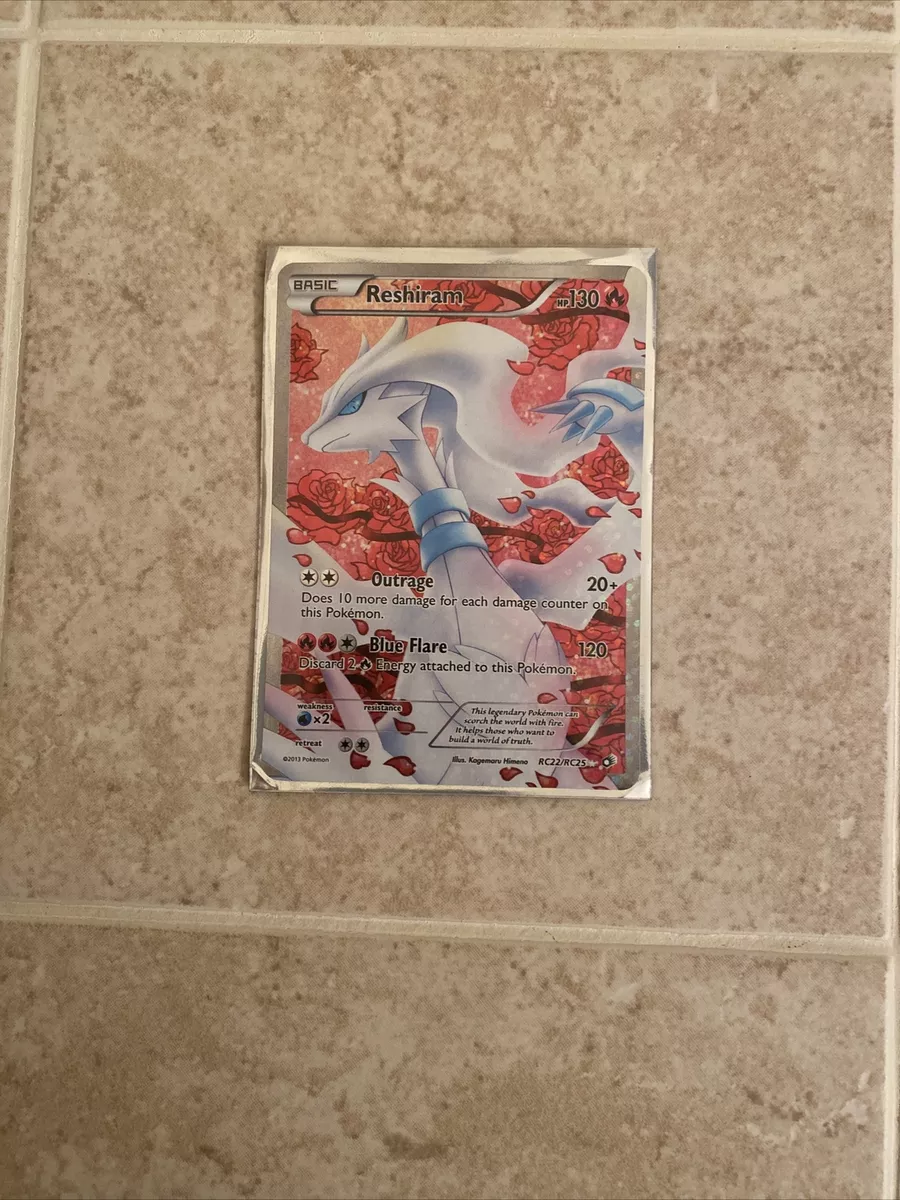 FULL ART Reshiram Legendary Treasures Radiant RC22/RC25 Pokemon