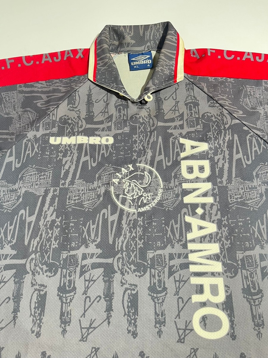 Ajax Amsterdam away umbro 1996 #10 LITMANEN size XL | eBay