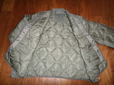 NEW MILITARY ISSUE M-65 FIELD JACKET LINER QUILTED COAT LINER X