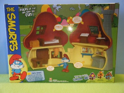 The Smurfs Smurfette's Mushroom House Action Figure Playset 2008
