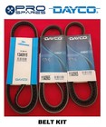 <!--F#f_0-->DAYCO Fan Belt Kit suits Mitsubishi Pajero 4M41T NM NP NS NT NW NX 05/02 on<!--F/-->