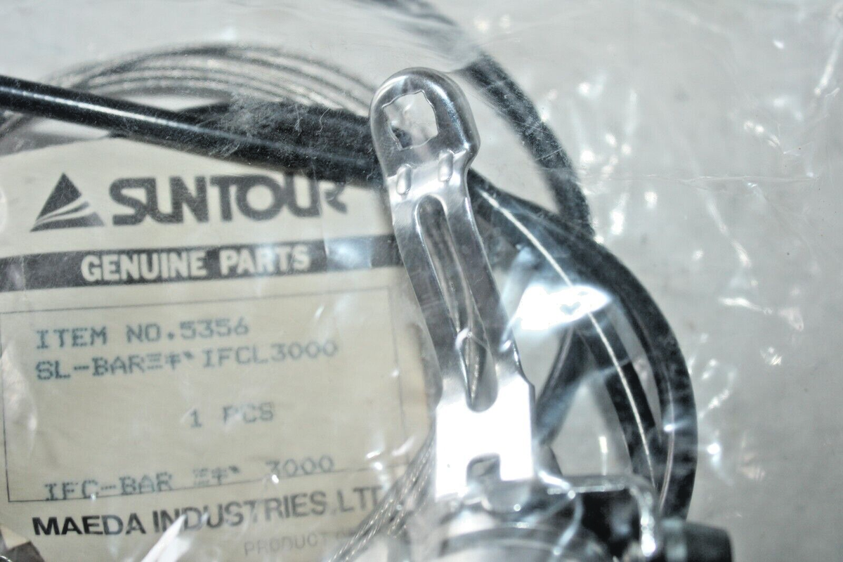 Jeu De Gaines Suntour Vintage Blanc NOS - Pour Dérailleurs Années 70/80, Longueurs 35 Et 55"