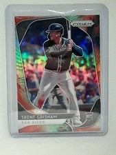 Trent Grisham 2020 Panini Prizm Baseball - #80 RC COSMIC HAZE - San Diego Padres