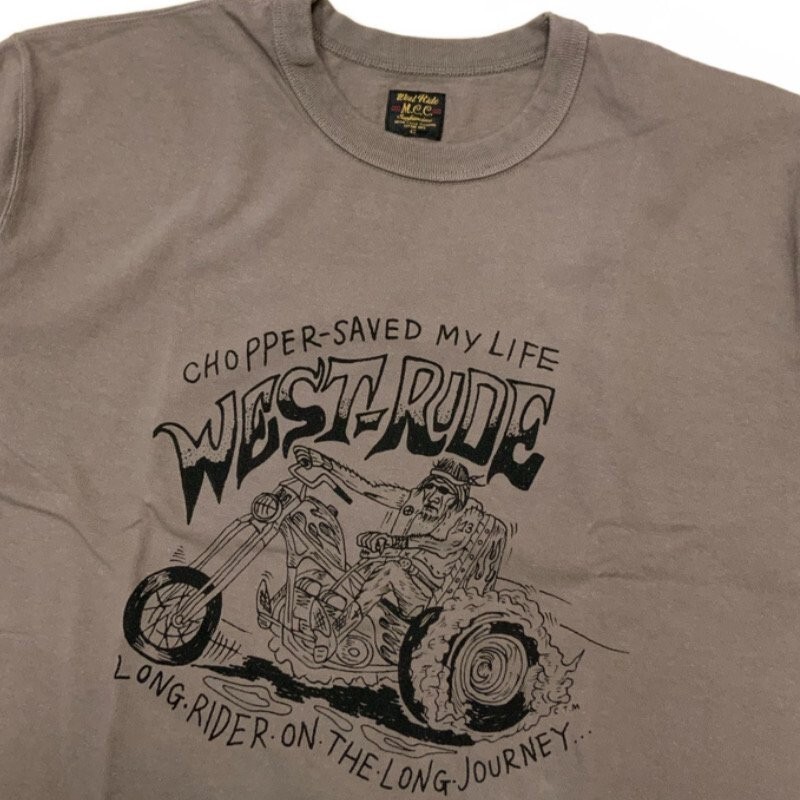 WESTRIDE　POWER DRY LONG TEE-1: WRCO Grey and wander 28 Power Dry Jersey Raglan T-Shirt | SVD
