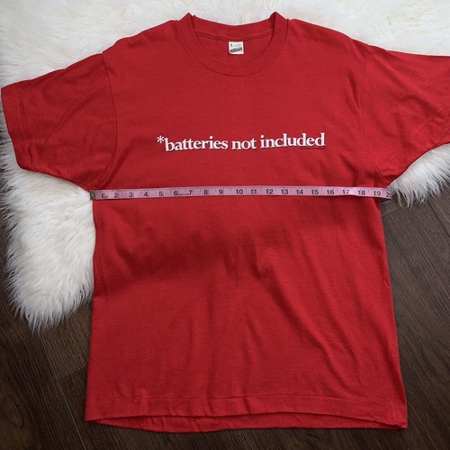 * Batterien nicht enthalten selten Vintage Original Film Promotion T-Shirt - Bild 7 von 8