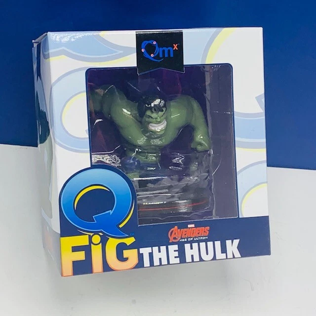 Increíble figura de Hulk figura Q-fig QM avengers Bruce Banner caja Marvel juguete nuevo en caja Foto 2 de 4