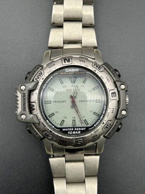 USED O8-40-4】CASIO PRO TREK PRT-500 WRISTWATCH ACCEPTABLE M-544D