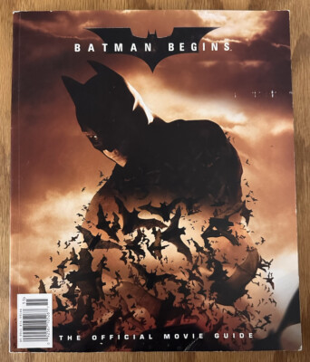 Christopher Nolan's Batman Begins The Official Movie Guide Paperback Book 