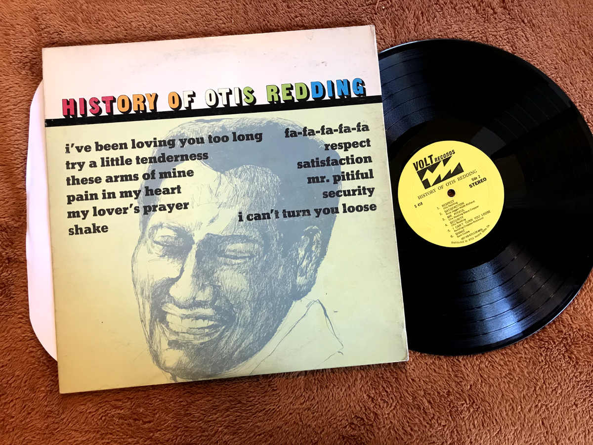 HISTORY OF OTIS REDDING 1968 volt s418 Hits Soul Funk R&B Vinyl 