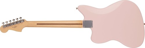 Fender Made in Japan Junior Collection Jazzmaster Satin Shell Pink Guitar NEW - Picture 4 of 11