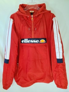 ellesse red windbreaker