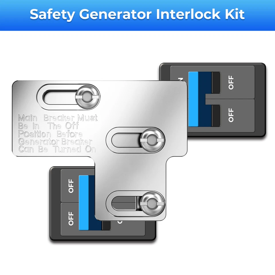 Generator Interlock Kit For Siemans or ITE 100 amp panels & Main Breaker Kit - Image 2 of 4