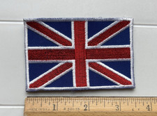 Union Jack British Flag United Kingdom UK Embroidered Patch 2.25 x 3.5