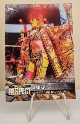 2017 Topps WWE Women's Division Matches and Moments #NXT-5 Asuka