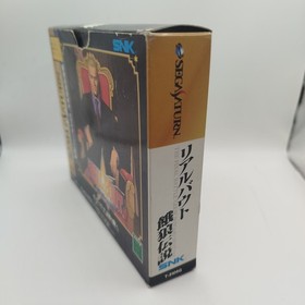 Sega saturn NTSC Japanese Real Bout SNK Fatal Fury Garou Densetsu Pack + Ram