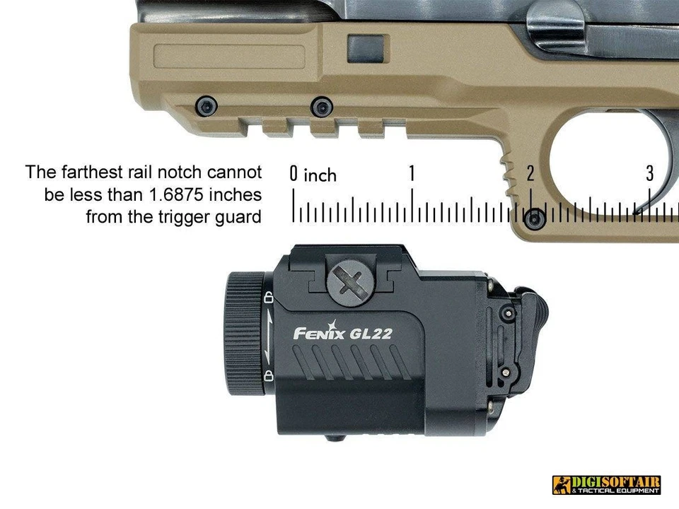 Fenix GL22 — Torcia tattica con laser rosso 750 lm - Imagen 4 de 4