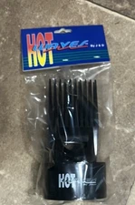 Hot Waves Blow Dryer Comb Attachment, Black Brush Attachments for Hair