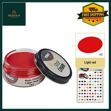 Shoe Cream, Nourishes & Shines Leather, Light Red, 50ml Tube 259.80 per litre