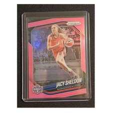 Panini 2025 Prizm WNBA Jacy Sheldon Washington Mystics #113  #032/175 Pink