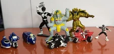 Lot of Vintage 1994 Saban Power Rangers Micro Machines 1990s Collectible Lot!