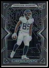 2022 Panini Obsidian #178 Chigoziem Okonkwo