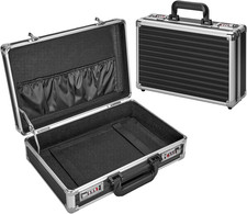 File Organizer Storage Box - 14.2 X 9.4 X 4.5 Inch Medium, Portable Locking Stor