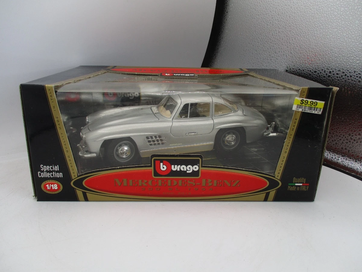 Burago Diamond 3015 1/18 Mercedes Benz 300SL 1954 – Marron, Comme Neuve
