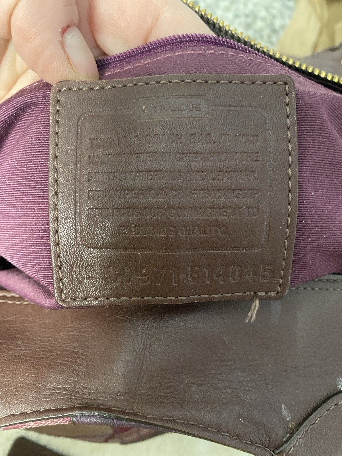 Coach Patchwork Tote Bag - image 14