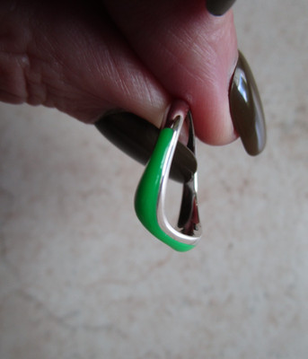 Maria Black, Aura Neon Green Ring, NP 108Euro, Gr. 54, ungetragen