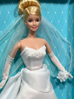 Barbie ~ Wedding Wishes Bride w Platinum Blonde Hair 💐 NRFB