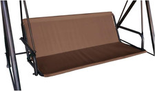 Patio Swing Seat Cover Replacement 600D Heavy Duty Swing Cushion Cover Outdoor