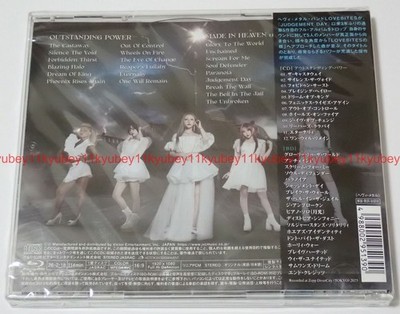 【LOVEBITES】OUTSTANDING POWER FC Heaven New LOVEBITES Outstanding Power Heaven Edition CD Blu-ray Japan