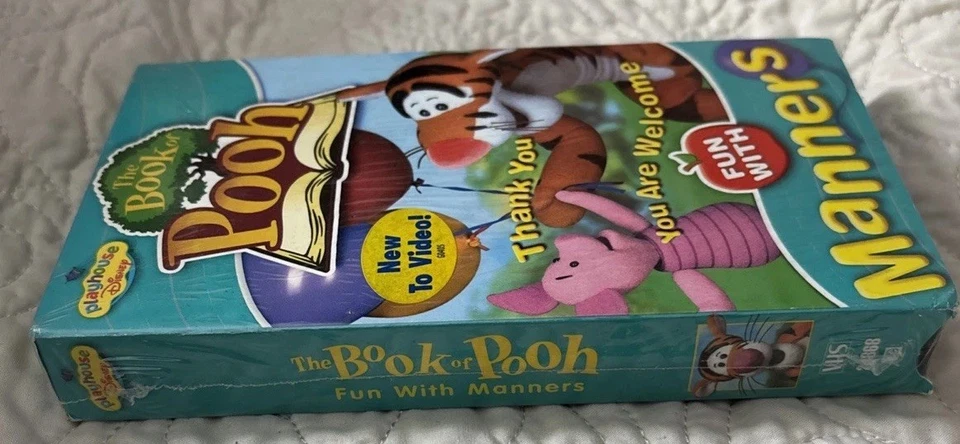 The Book of Pooh: Fun With Manners (VHS, 2002) Playhouse Disney Live Action Read - Image 3 of 4