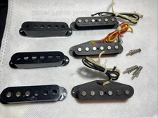 1990's G&L SSL 2 Legacy USA Single Coil Guitar Pickup Set 6.75/7.38/7.44 Ohm (3)