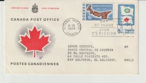CANADA, 1969 Charlottetown, Canadian Summer Games  FDC / 2376
