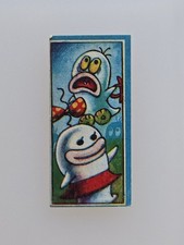 Vintage Japanese Menko Card Cartoon Ghosts Submarine 2078940