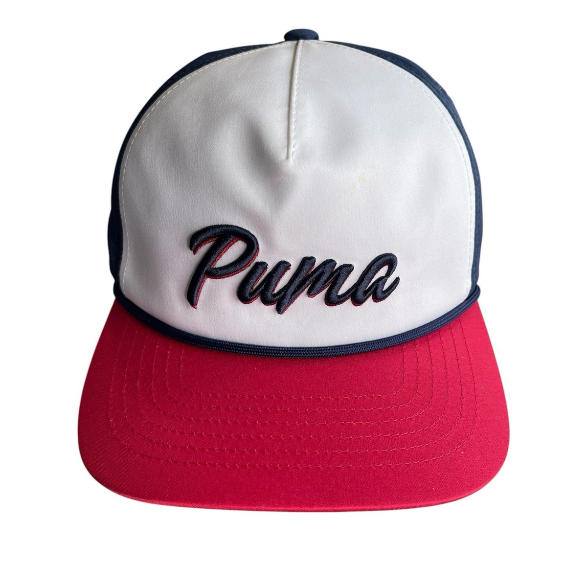 Puma Golf 2021 Rope Snapback Retro Hat NWT
