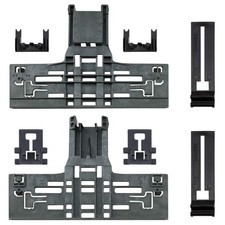 Dishwasher Top Rack Adjuster 8 PCS for WPW10546503 W10195840 W10195839 W102