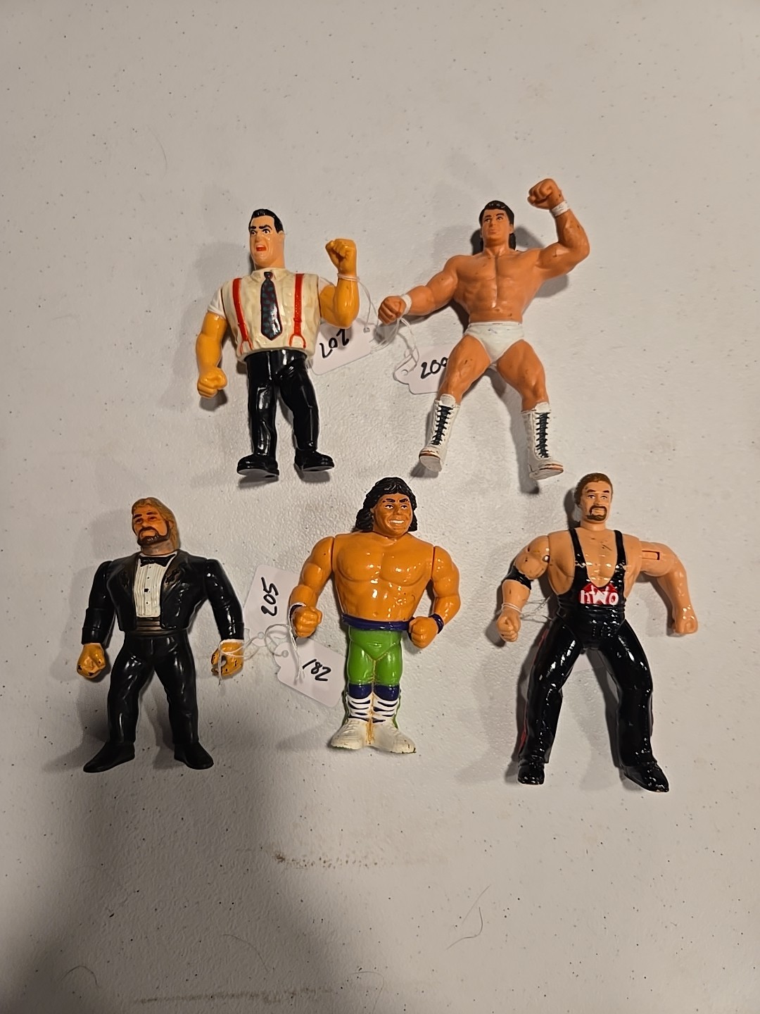 Wrestling Action Figure Lot of 6 (#9)