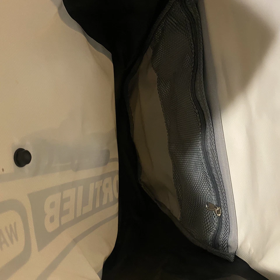 Ortlieb Back-Roller Clásico Impermeable Alforja 20L Set Bolsa Rack Blanco/Negro Foto 3 de 4