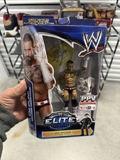 WWE Mattel Elite Series CM Punk Toys R Us Exclusive Best of PPV BAF Jim Ross MOC