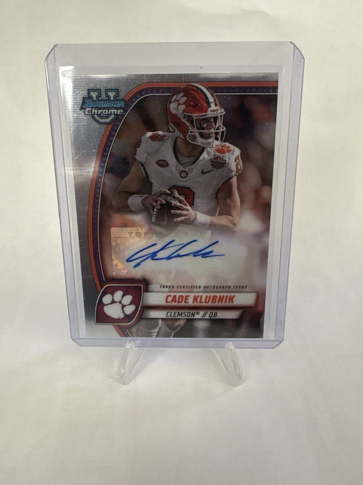 2024 Bowman University Chrome - Chrome Prospect Autographs Cade Klubnik Auto