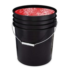UV Neon Event Paint in Bucket, 5-Gallon, Red